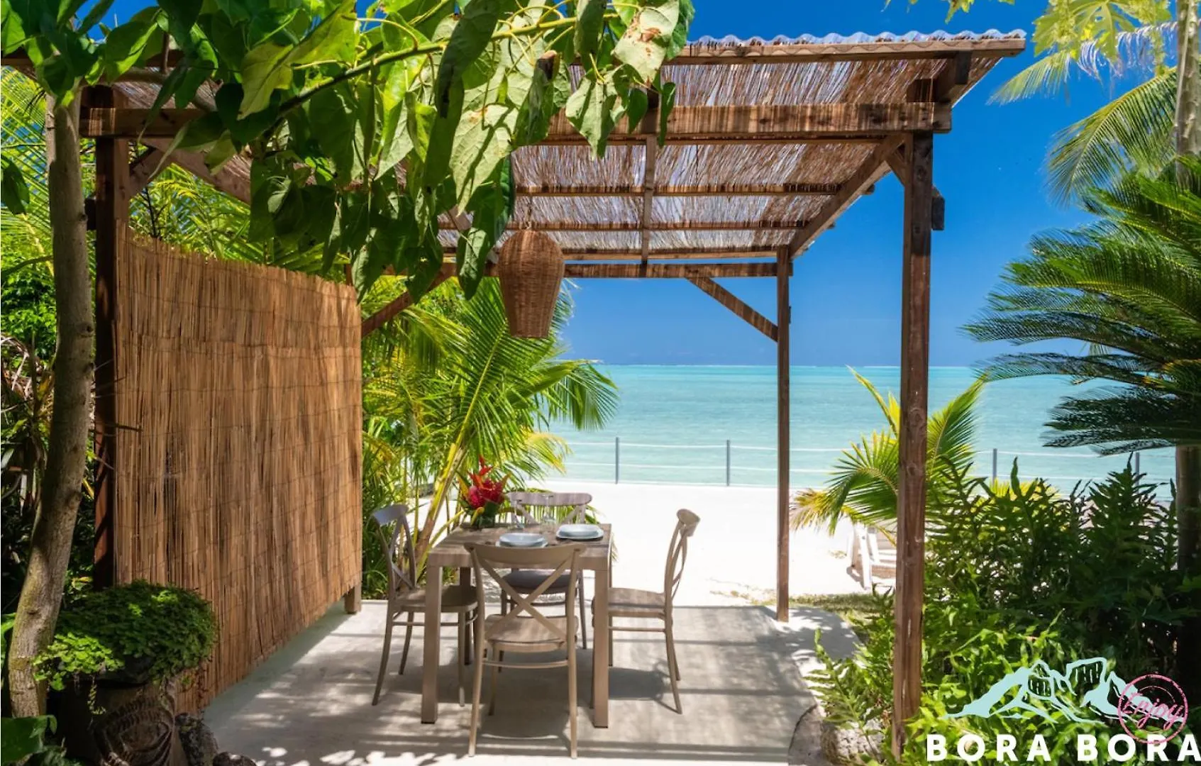 Matira Sunset House N659 Dto-Mt Villa Bora Bora French Polynesia